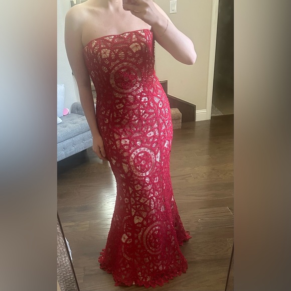 Jovani Dresses & Skirts - Jovani red prom dress size 10